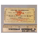 The grand excursion Cleveland and Thurman