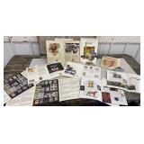 Mint set of stamps from the 1980