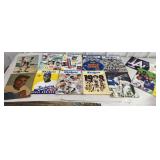 Box of Dodgers magazines from the late 80