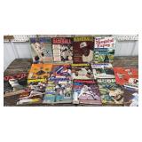 Baseball magazines from 1968-1980