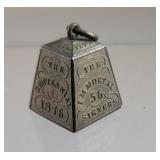 1876 Pendant - declaration of Independence - very