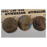 3 Robert LaFollette pins