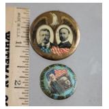 2 Roosevelt pins