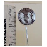 swallow and Carol prohibition pin