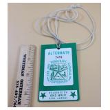 1968 Democratic national convention pass