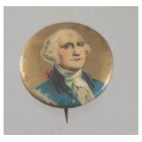 George Washington political pin