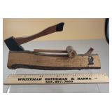 Abraham Lincoln Wooden souvenir from Petersburg