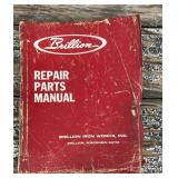 Brilliant Iron Works Repair Parts Manual