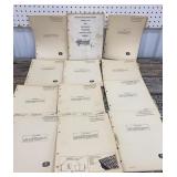 John Deere parts catalogs & predelivery