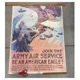 1968 Army Air Service poster