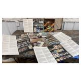 USPS mint sets of commemorative stamps