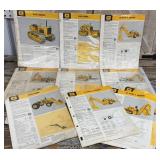 John Deere equipment spec sheets - mostly - most