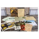 John Deere 67 annual report, parts order book,