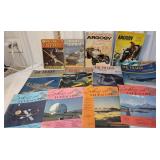 Box misc magazines - argosy, sky and telescope,