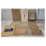 Box local - war ration books, Nichols old home
