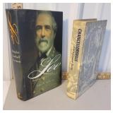 2 civil War Lee books - 1 is 1st edition