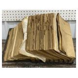 John Deere parts catalogs on metal index