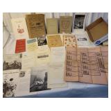 Box Tompkins County / Cornell ephemera includes