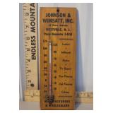 Wooden thermometer - Westville NJ