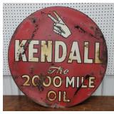 Steel Kendall the 2000 mile oil sign