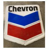 Plastic Chevron sign 45"50"