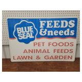 Blue seal feeds and needs 36"24"