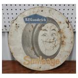 BF Goodrich sign 16"d