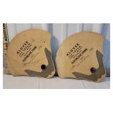 2 cardboard Waverly/Owego/Sayre fans - Klover ice