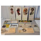 Box advertising ink blotters - Cortland NY, Erie