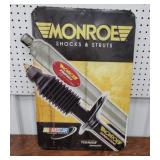 Aluminum Monroe shocks sign 16"24"
