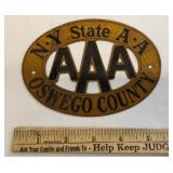 Oswego County AAA badge