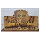 Pennzoil public service garage sign 57"35"