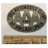 AAA badge - Automobile club of Philadelphia