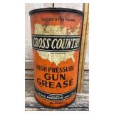 Cross Country gun grease can - Sears,Roebuck