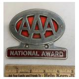 AAA National Award badge