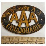 Canajoharie AAA badge