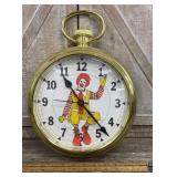 1978 Ronald McDonald clock