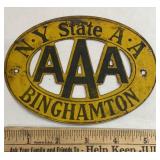Binghamton AAA badge