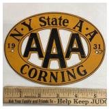 Corning AAA badge 1931