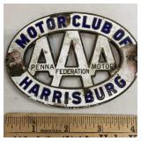 Harrisburg AAA badge