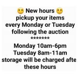 Notice the pickup information below... Shipping