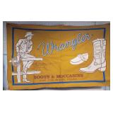 Amazing Wrangler boots and moccasins heavy canvas
