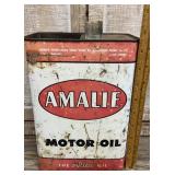 Amalie 1 gallon motor oil can