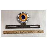 Keystone Auto Club for license plate