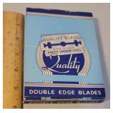20pks double edge razor blades - finest swedish