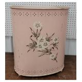 Pink tin hamper