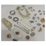 Sparkly costume jewelry & brooches