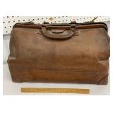 Leather doctor bag - a bit worn