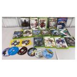 Box of mostly XBox 360 games