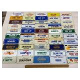 Complete 1989 50 states mini license plates